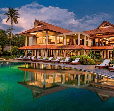 Family enjoying resort pool activities